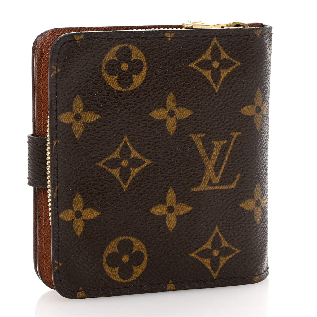 Monogram Compact Zippe Zipped Wallet