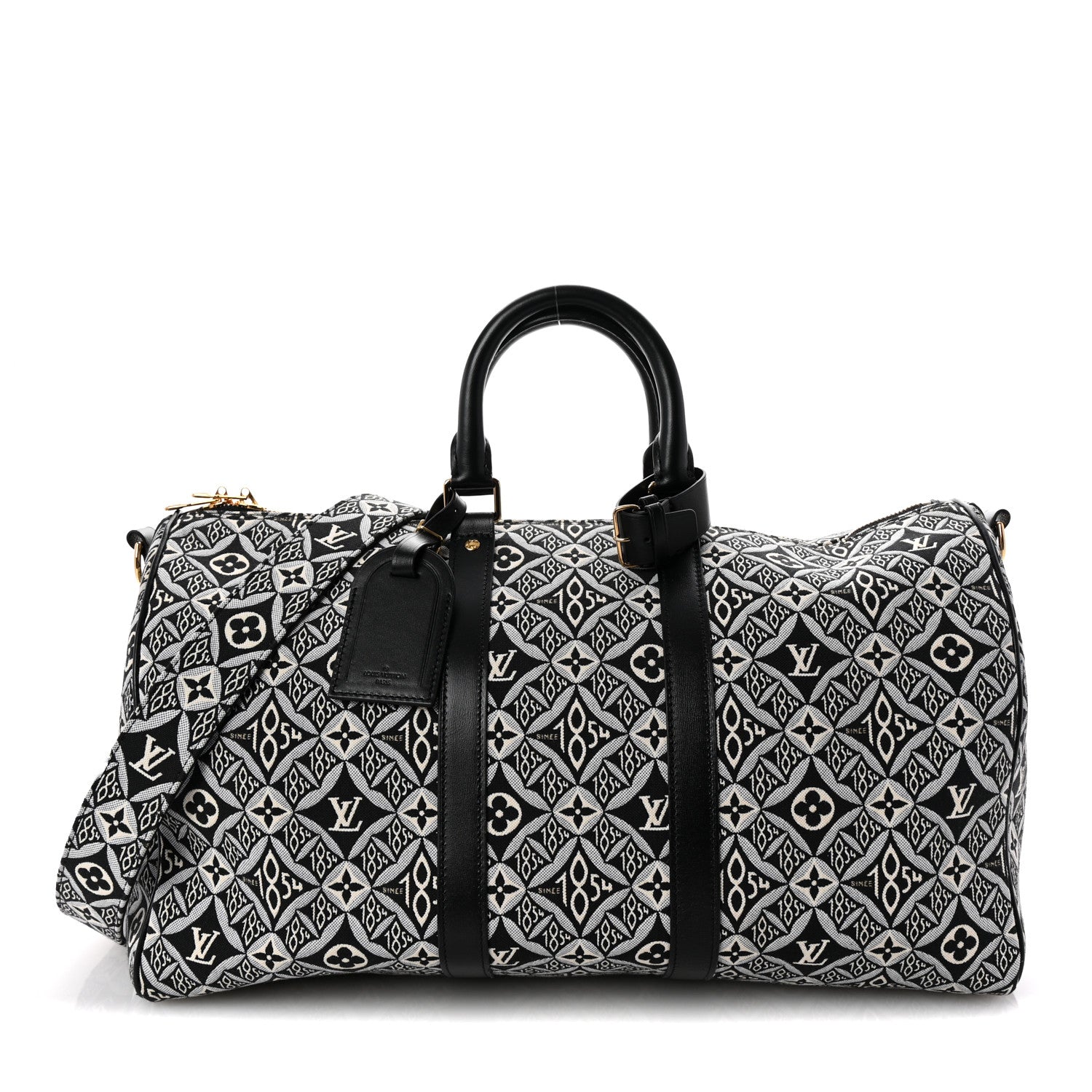 Jacquard Since 1854 Keepall Bandouliere 45 Grey