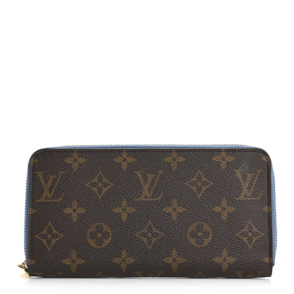 Monogram Zippy Wallet Blue Jean