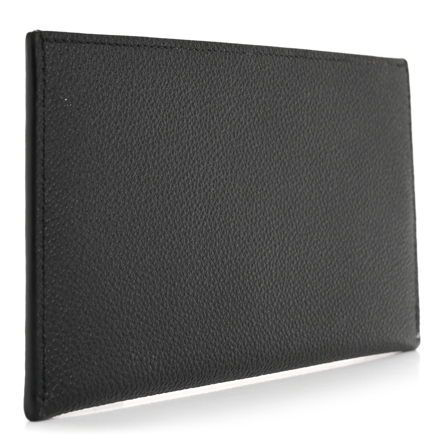 Calfskin Felicie Chain Wallet  Holder Insert Black