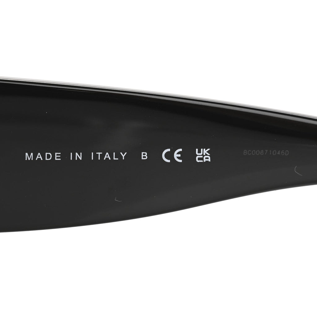 Acetate Rectangle Sunglasses 5435 Black