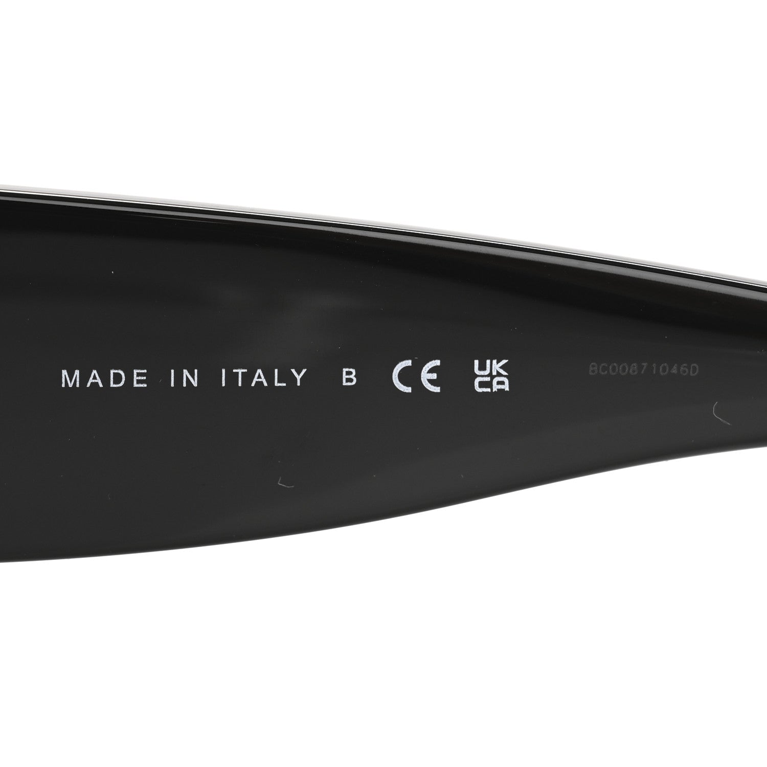 Acetate Rectangle Sunglasses 5435 Black
