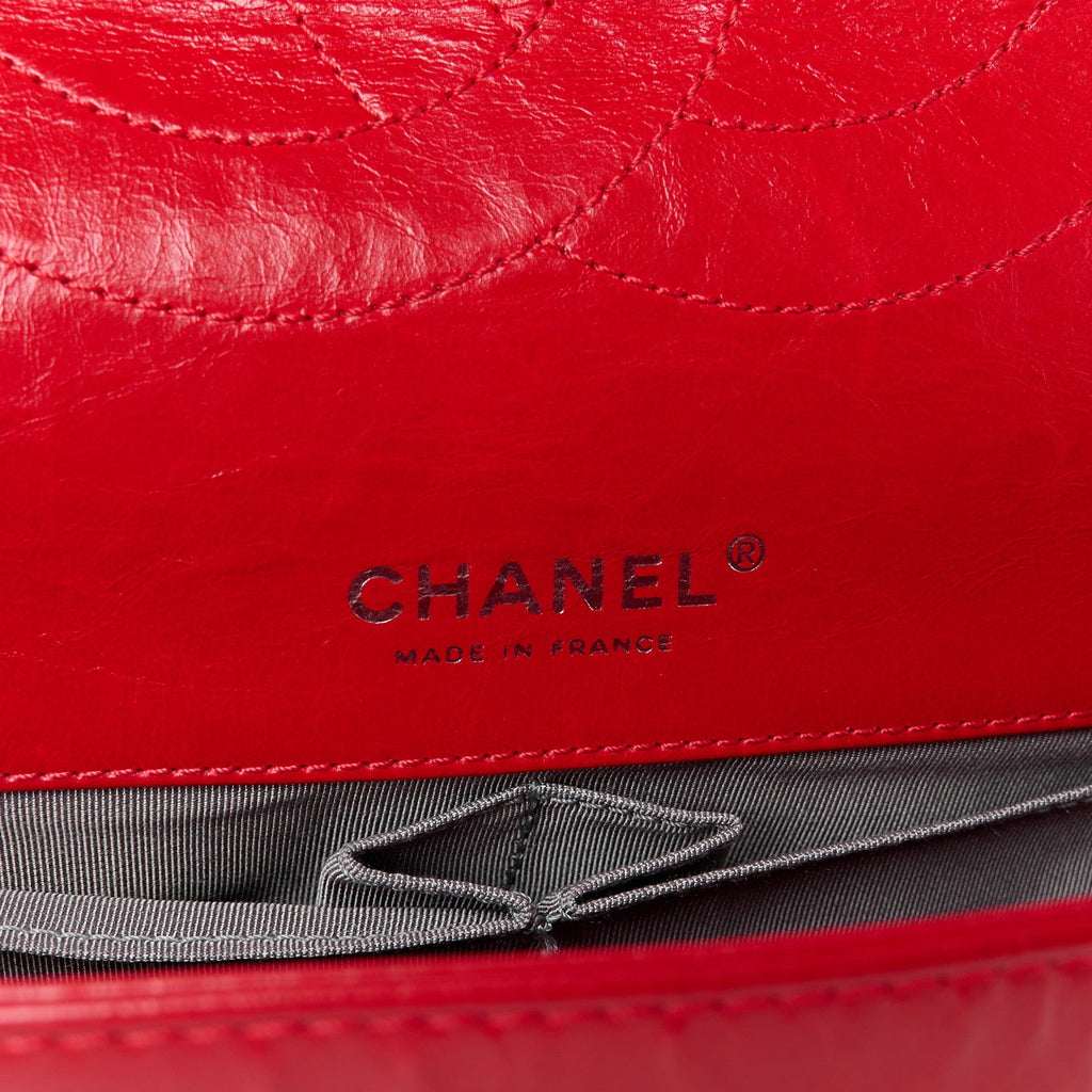 Calfskin Wild Stitch 2.55 Reissue 226 Flap Red