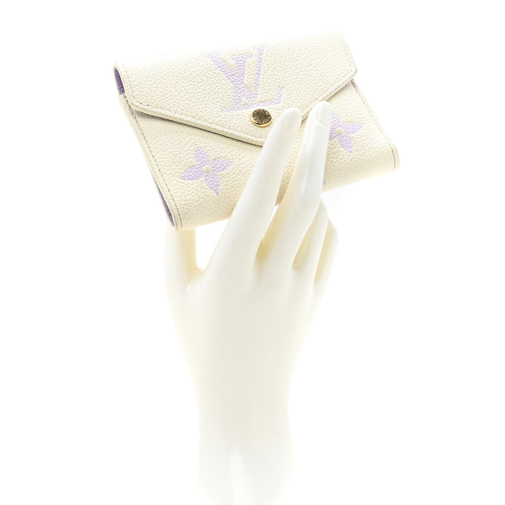 Empreinte Monogram Giant Victorine Wallet Latte Bubble Tea