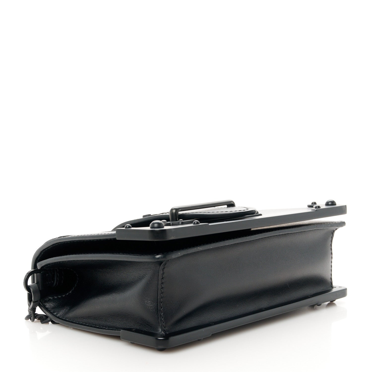City Calfskin Saffiano Cahier Bag Black