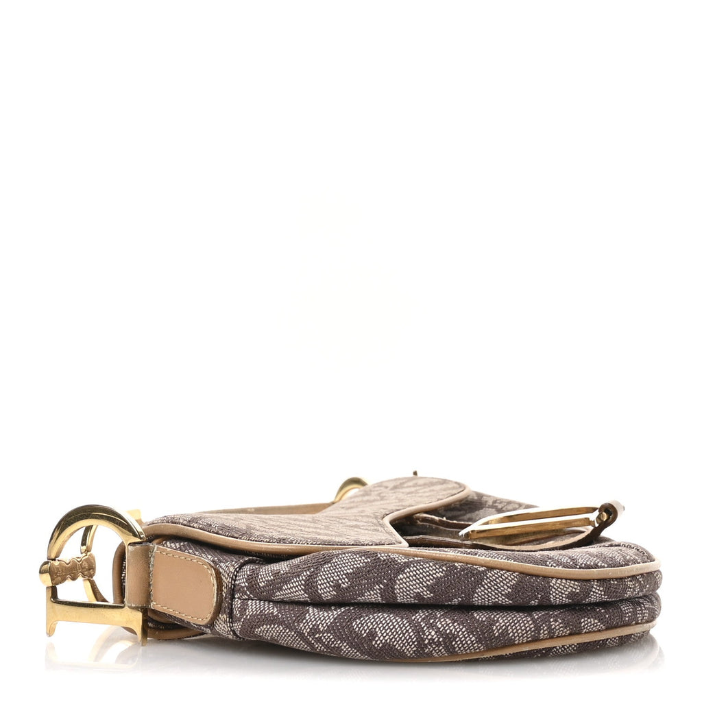 Monogram Saddle Bag Brown