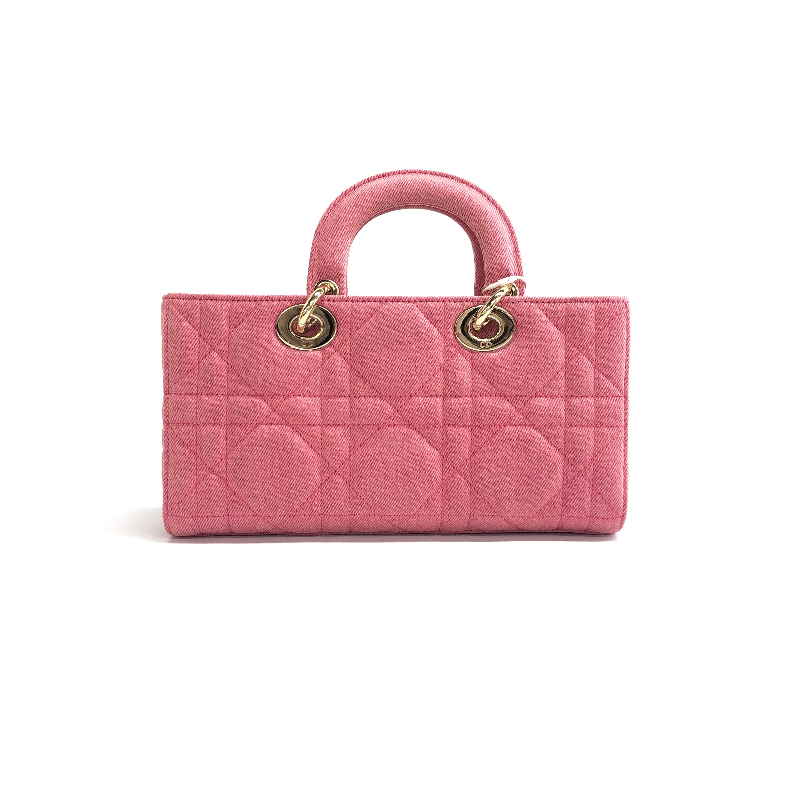 Dior Lady D Joy Denim Shoulder Bag