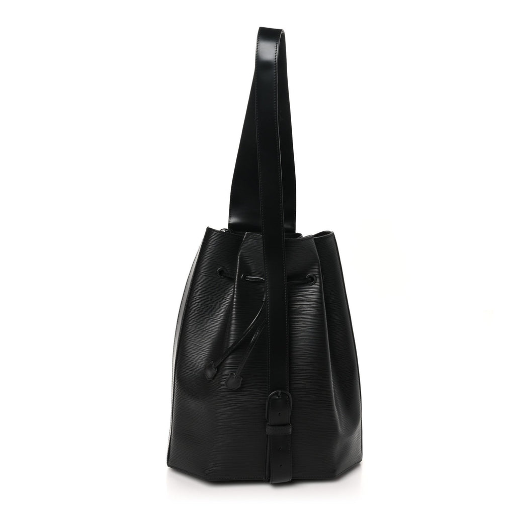 Epi Sac a Dos Drawstring Bag Black