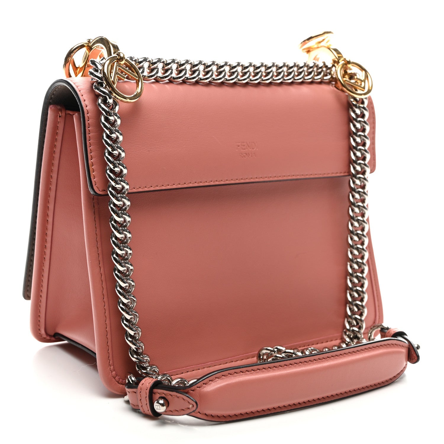 Vitello Century Opaco F is Fendi Small Kan I Shoulder Bag Macaron