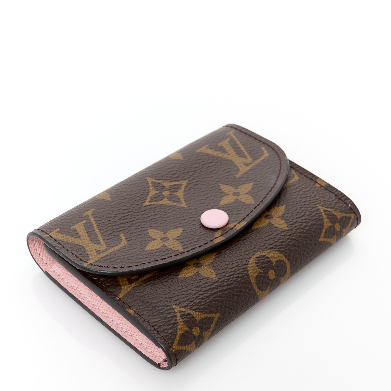 Monogram Rosalie Coin Purse Rose Ballerine