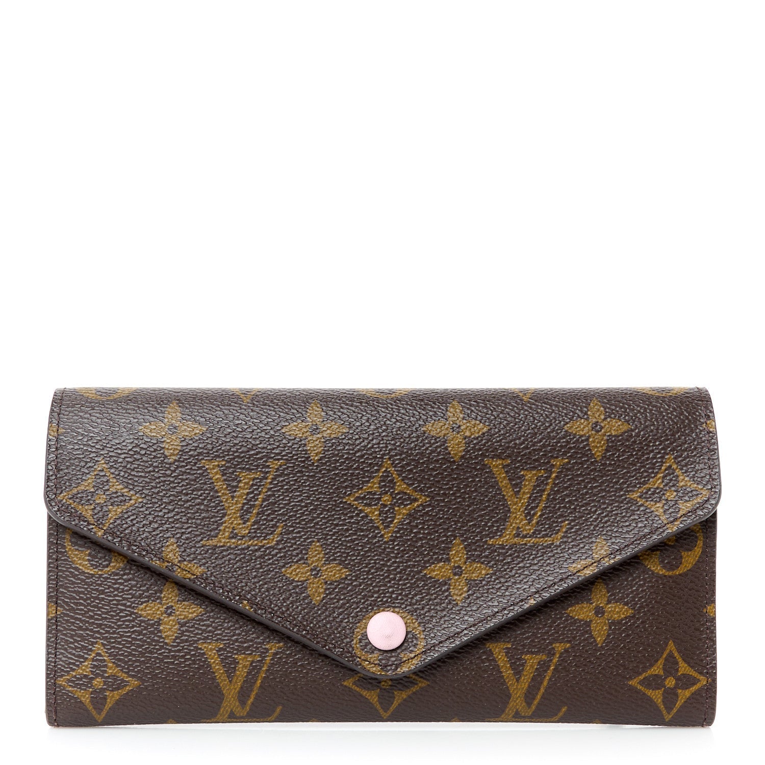 Monogram Josephine Wallet Rose Ballerine