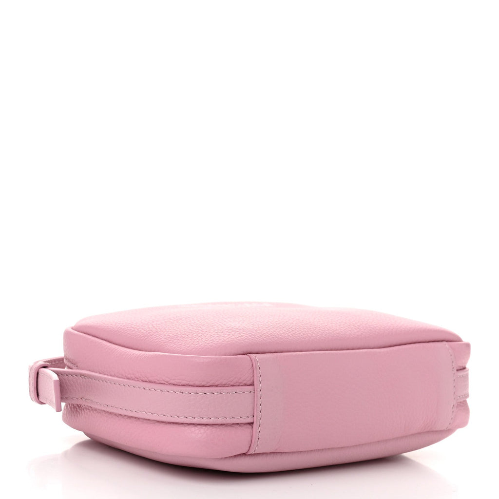 Calfskin Logo S Everyday Camera Shoulder Bag Pink