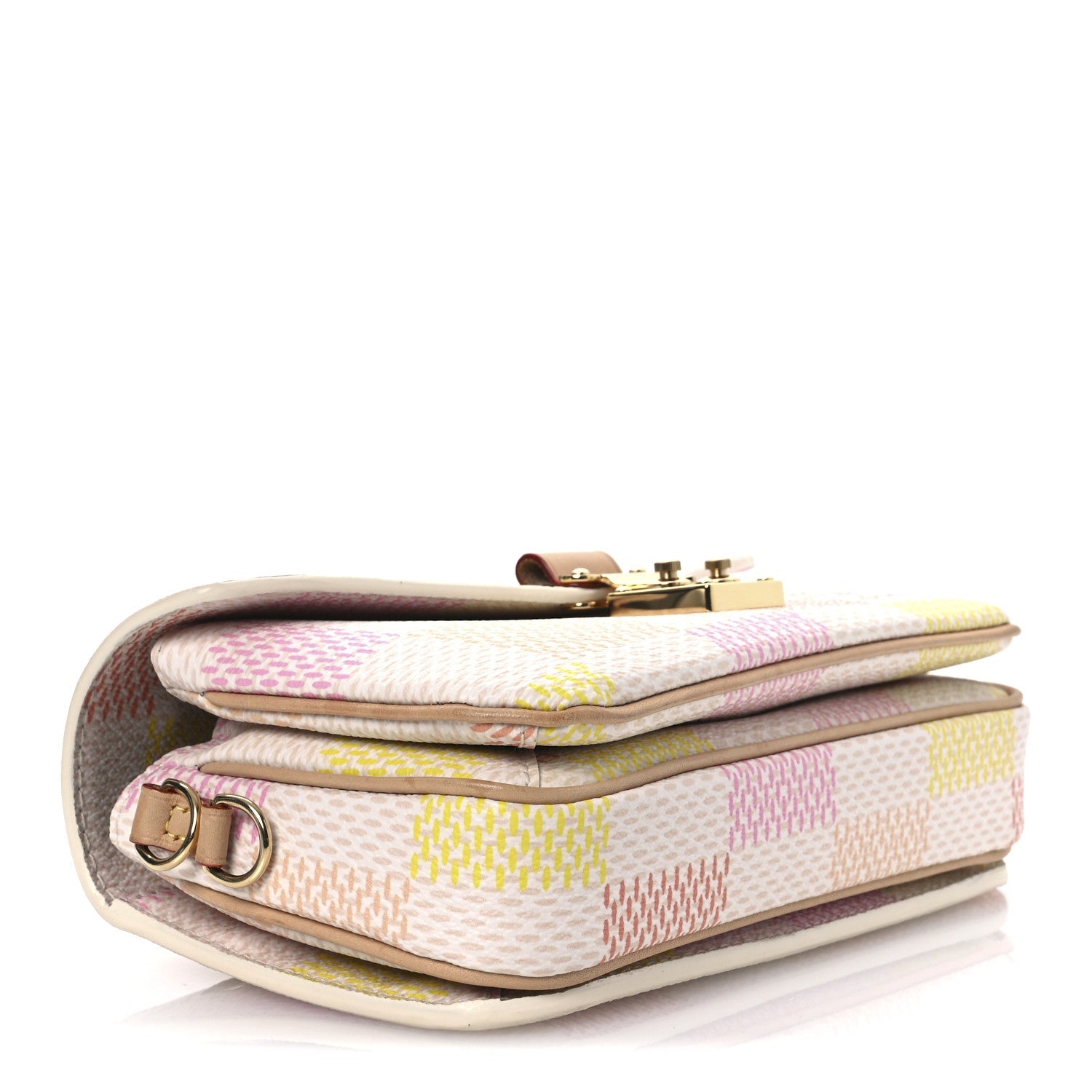 Damier Giant Pochette Metis East West Peach