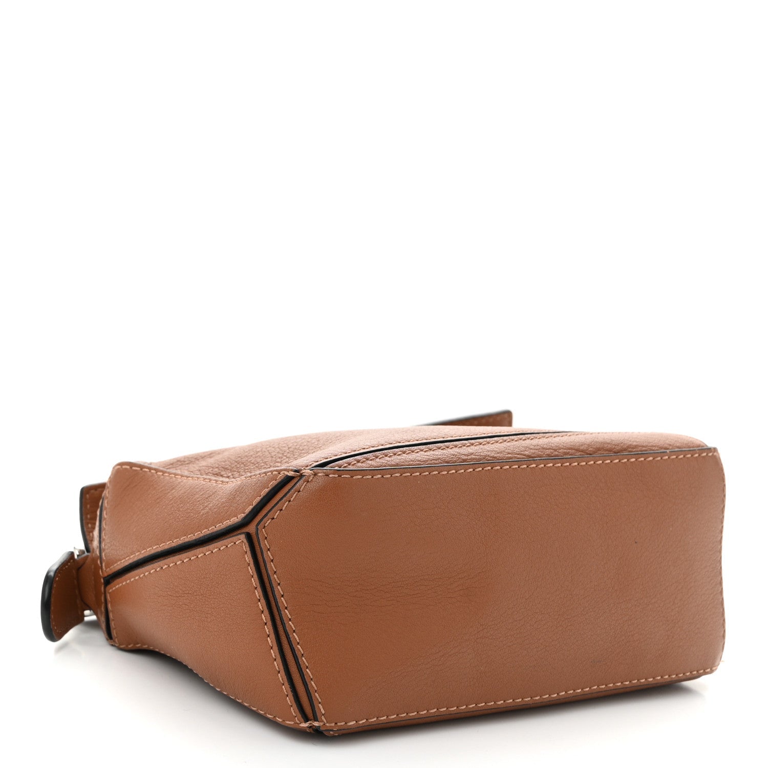Calfskin Mini Puzzle Bag Tan