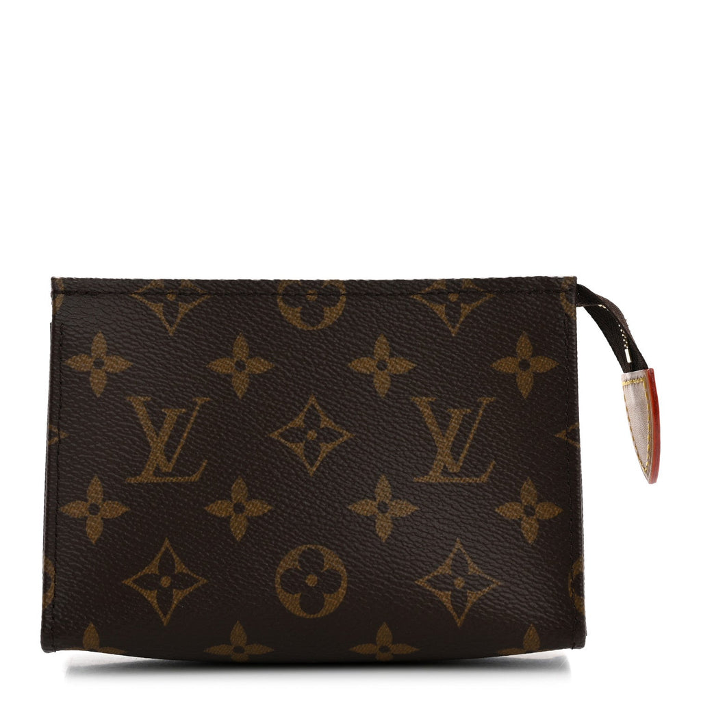 Monogram Toiletry Pouch 15 Fuchsia