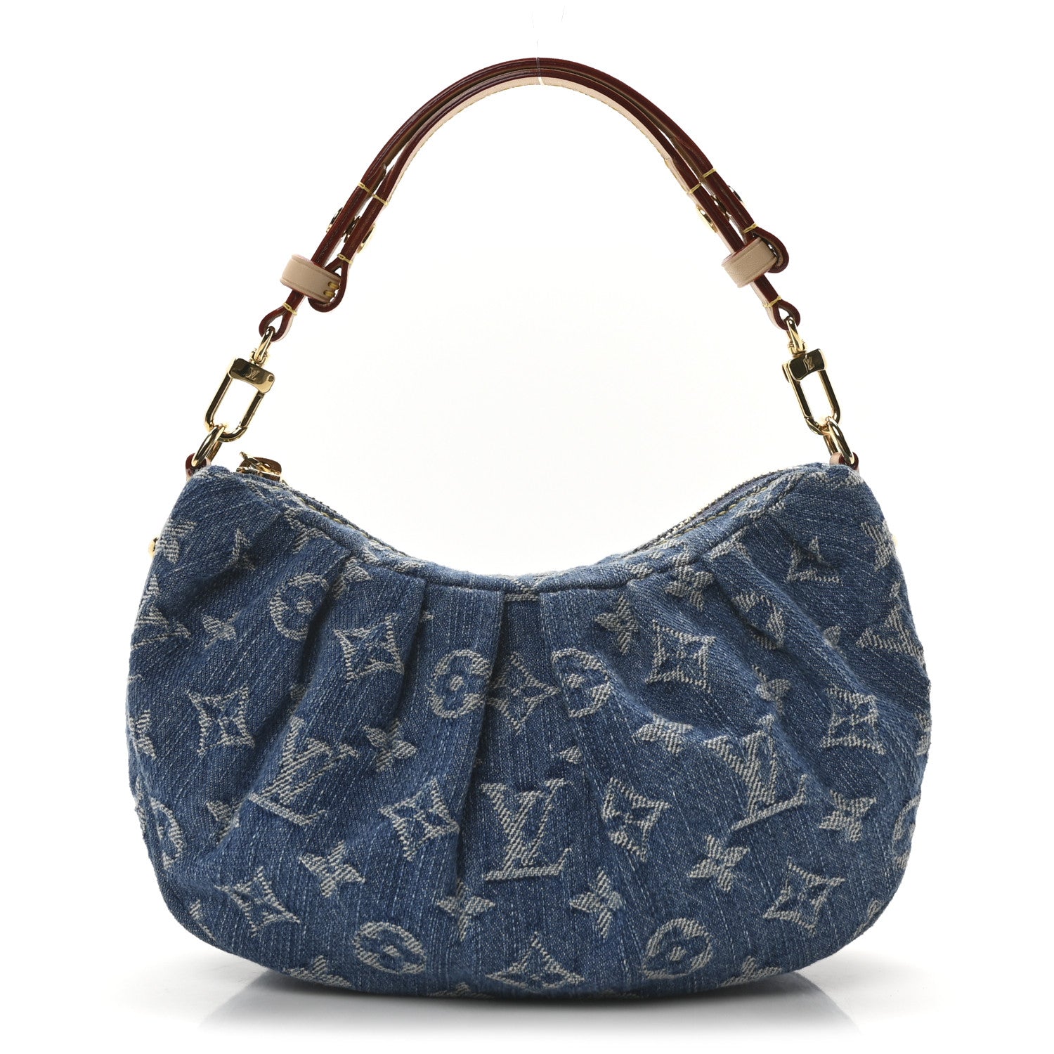 Monogram Denim Pochette Valley Blue