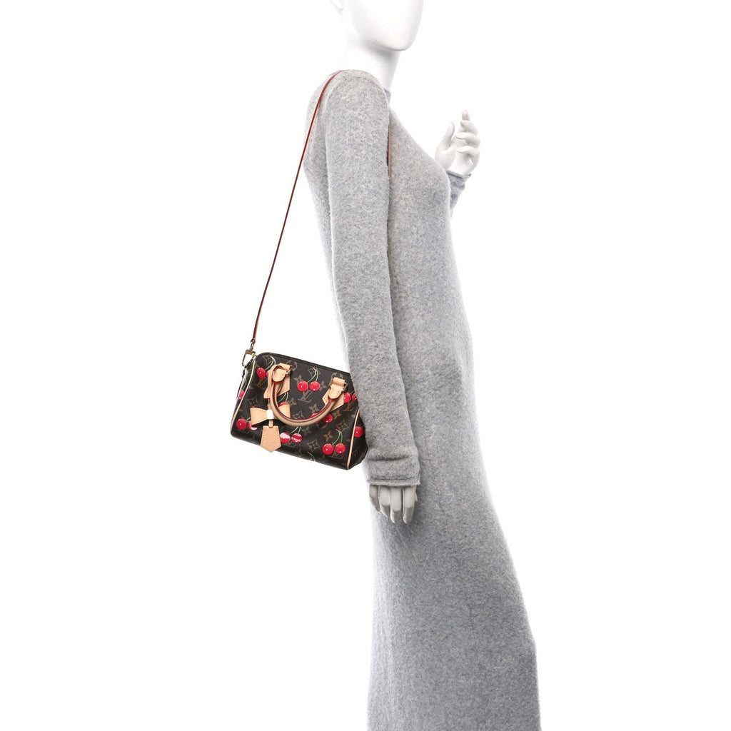 LV X TM Monogram Cerises Speedy Bandouliere 20