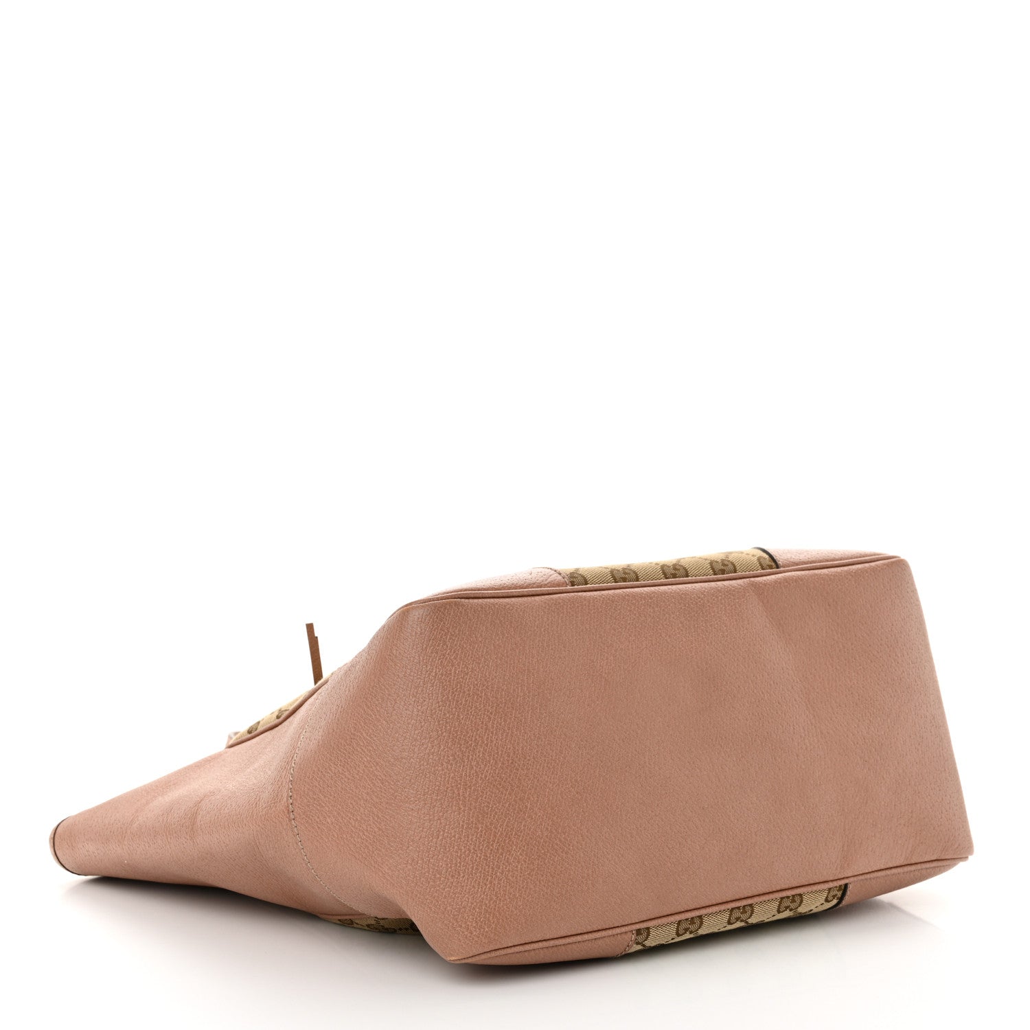 Monogram Medium Bree Zippered Tote Beige Dark Cipria