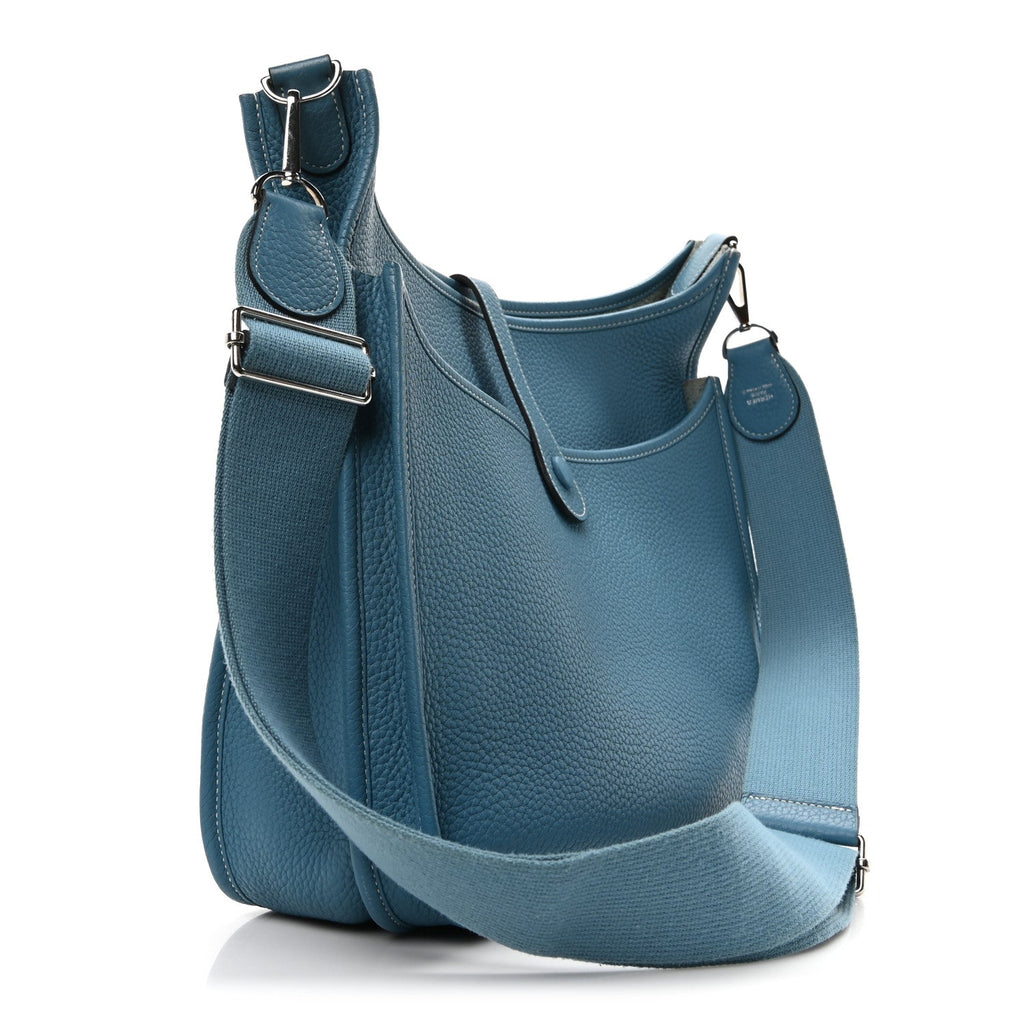 Taurillon Clemence Evelyne III GM Blue Jean