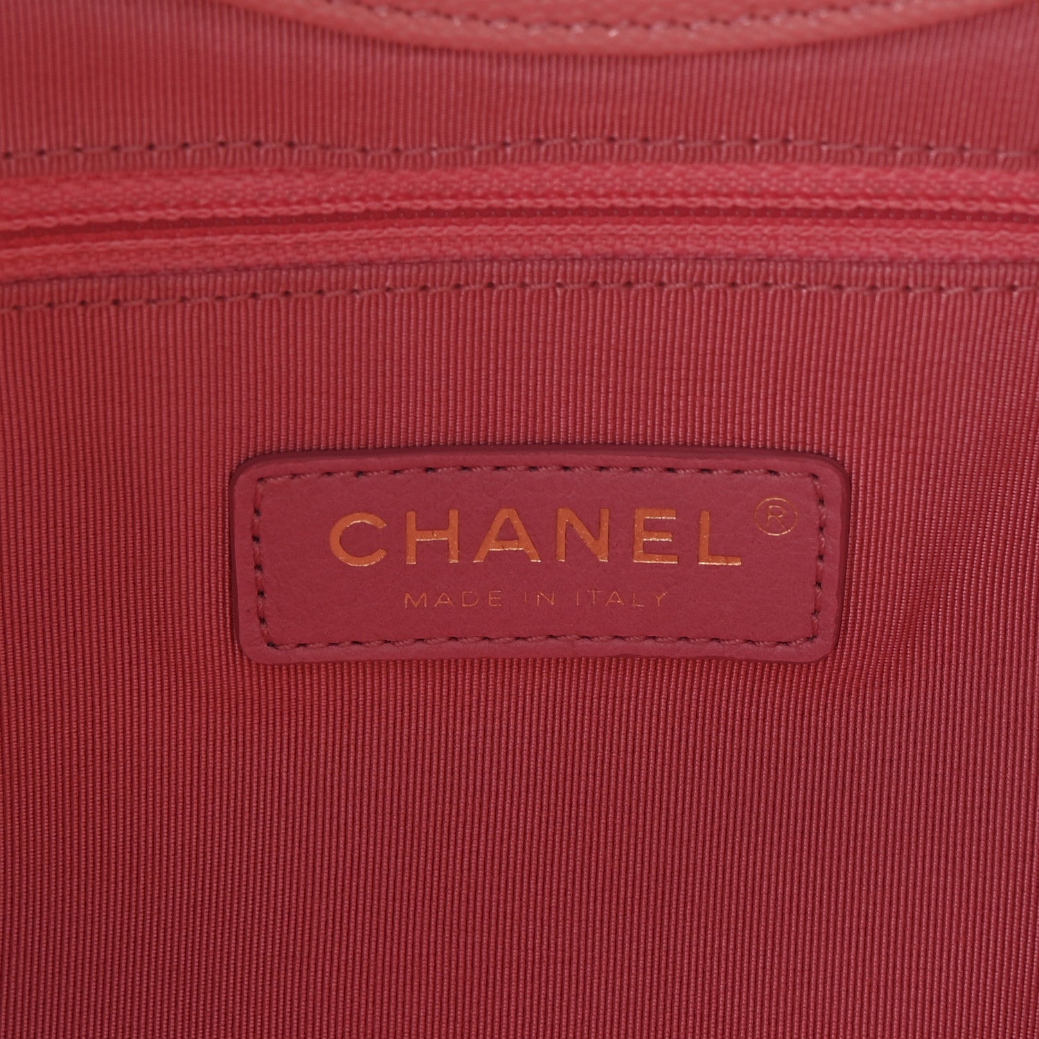 Caviar Quilted A Real Catch Clutch Pink