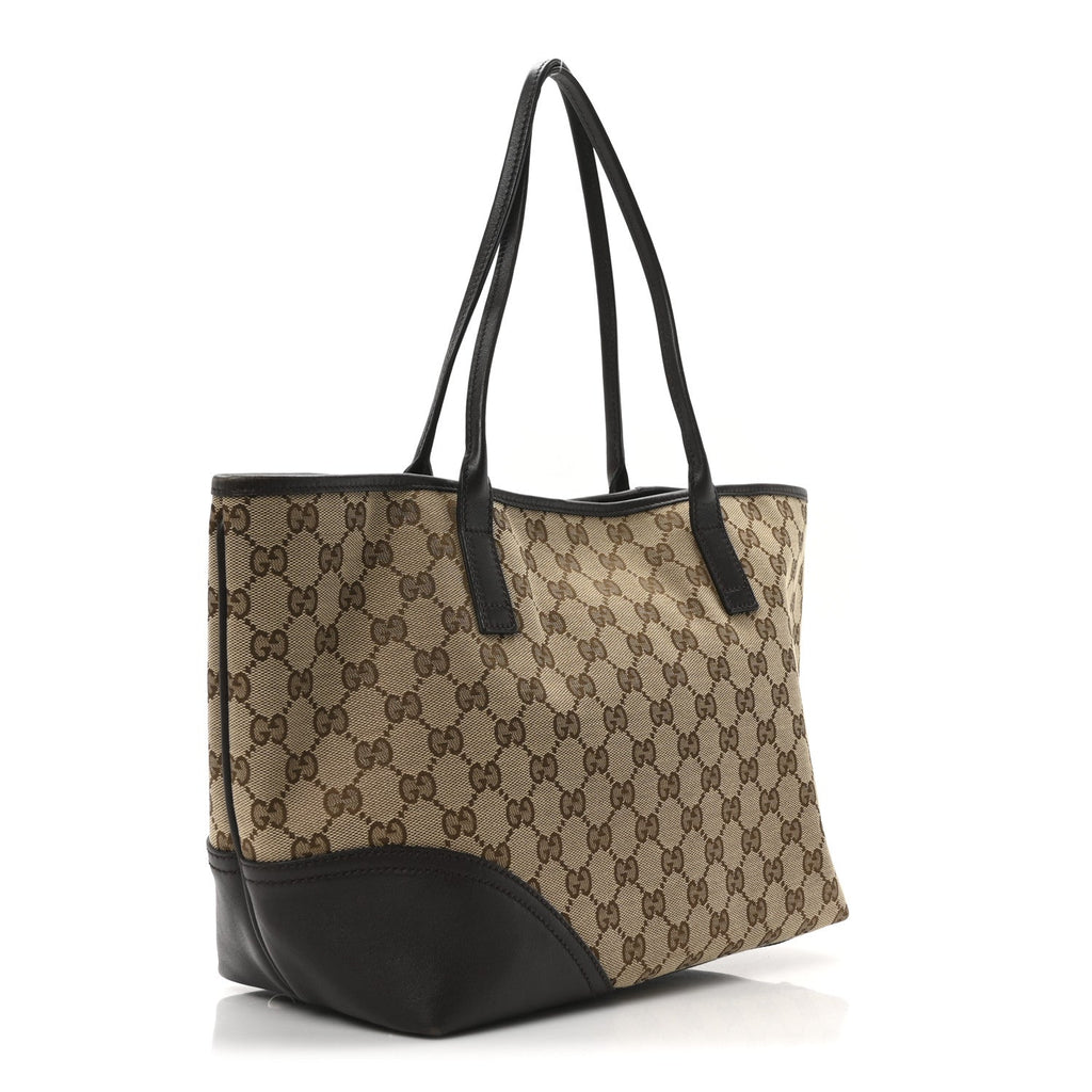 Monogram Medium New Britt Tote Brown
