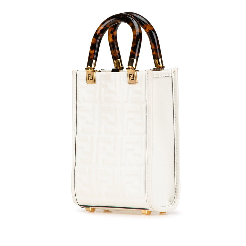 Fendi Sunshine Shopper Leather 2way bag