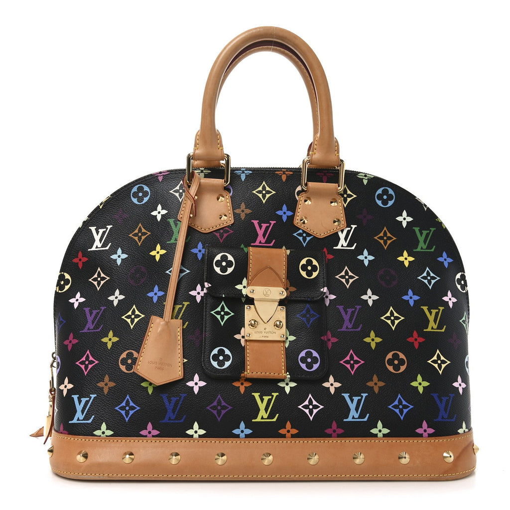 Monogram Multicolor Alma GM Black