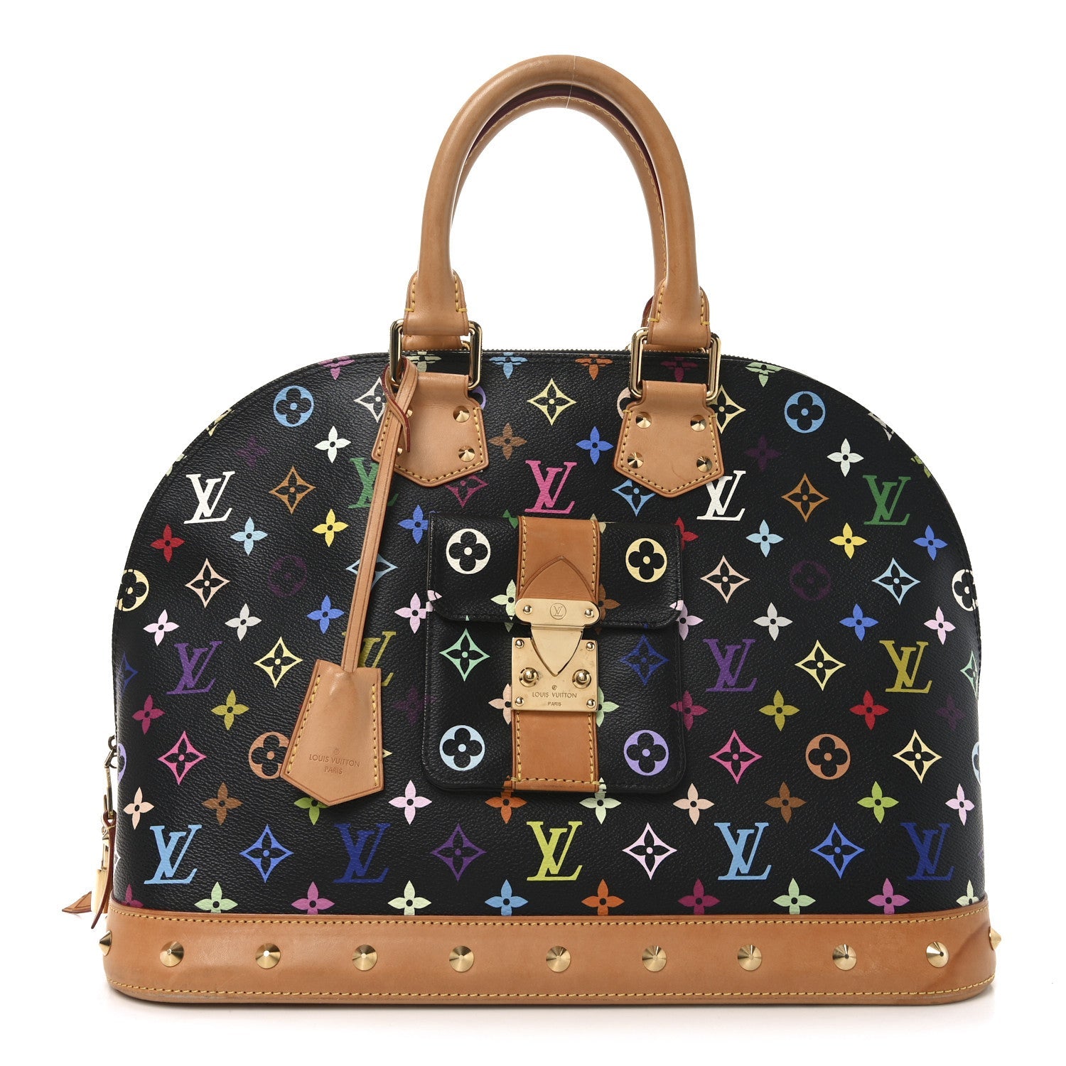 Monogram Multicolor Alma GM Black