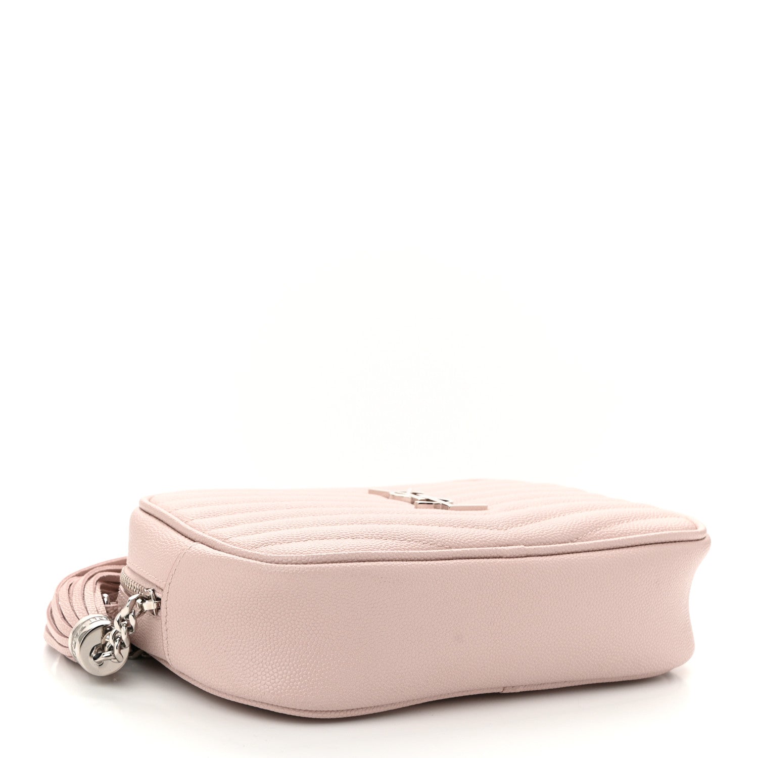 Grain De Poudre Matelasse Monogram Mini Lou Camera Bag Marble Pink