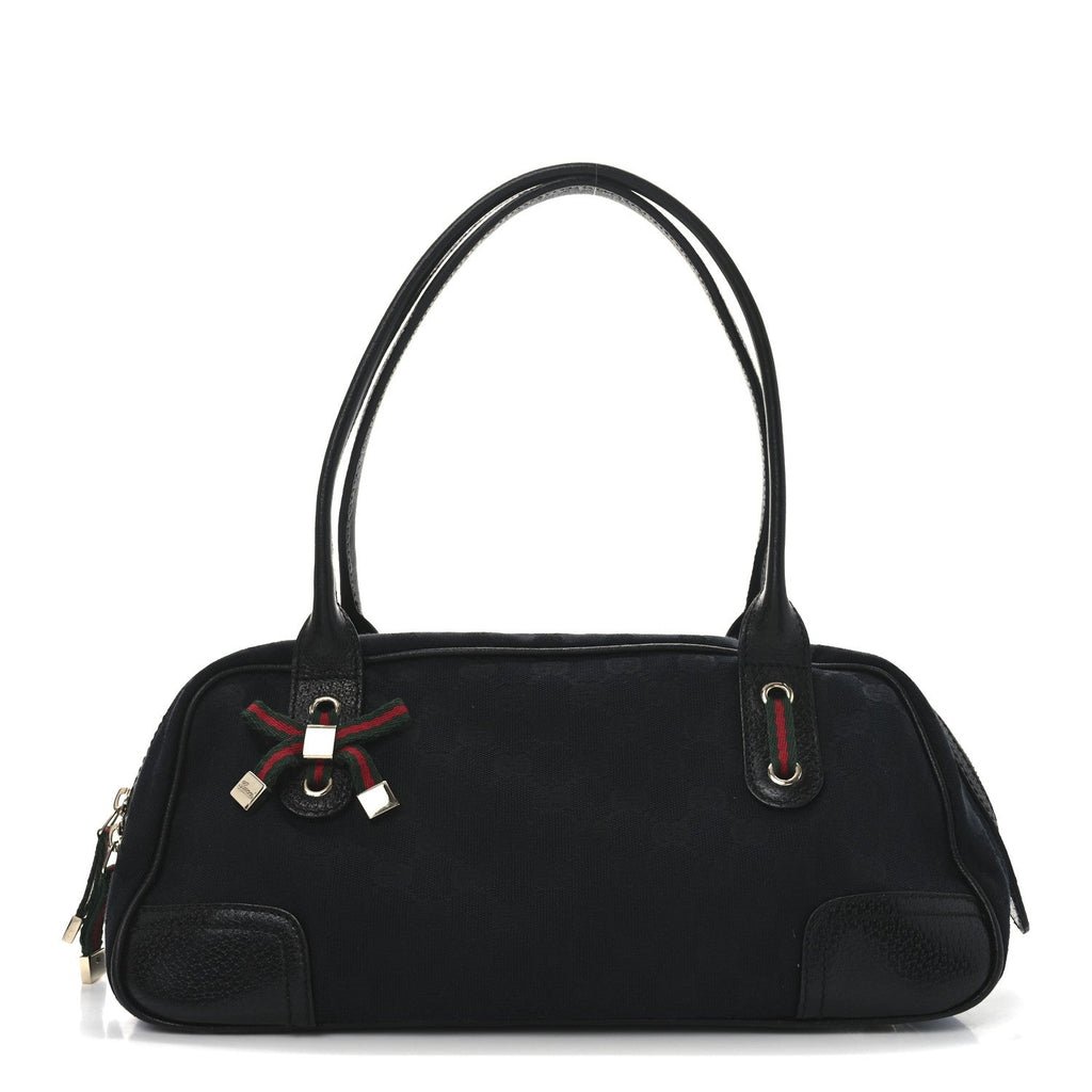 Monogram Small Princy Satchel Black