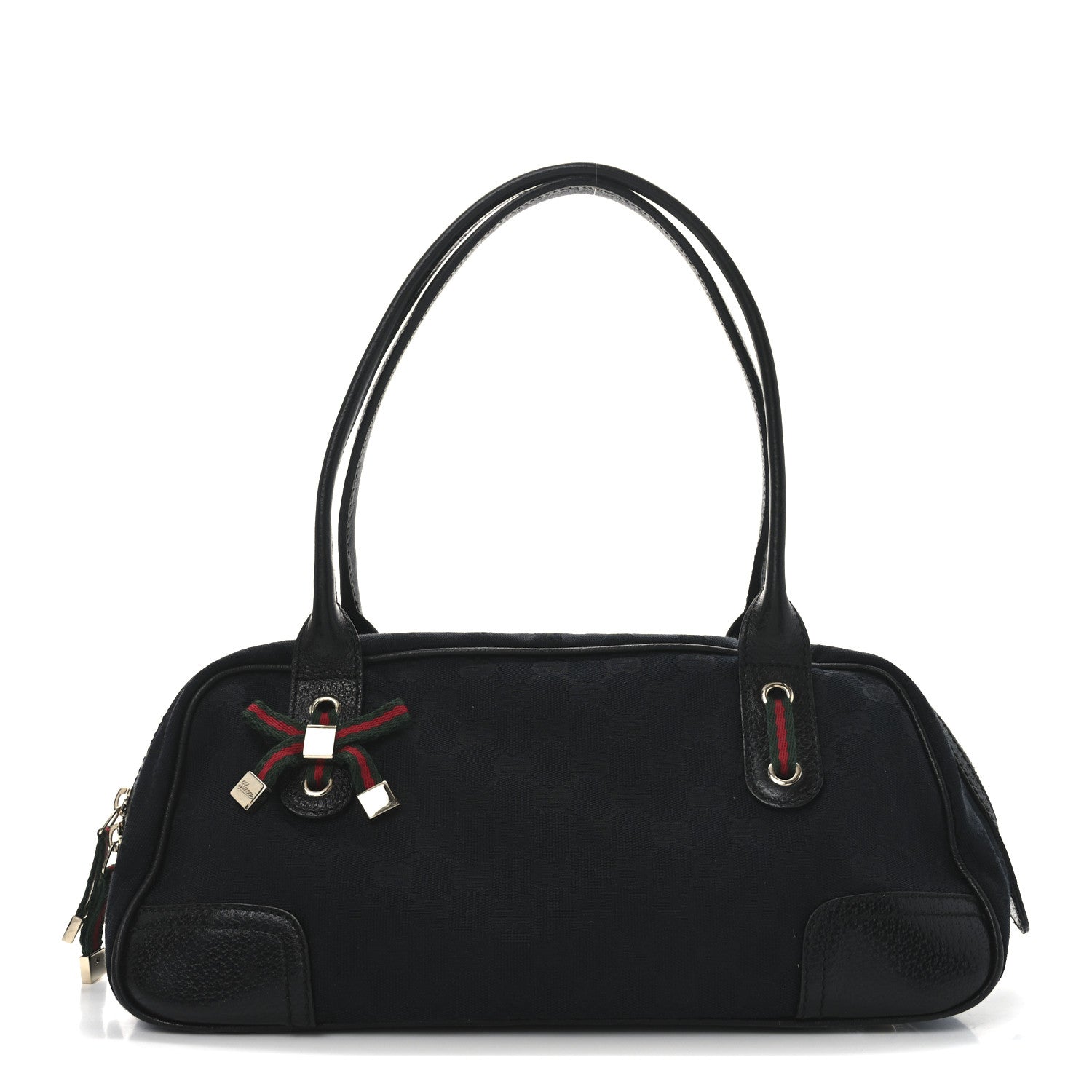 Monogram Small Princy Satchel Black
