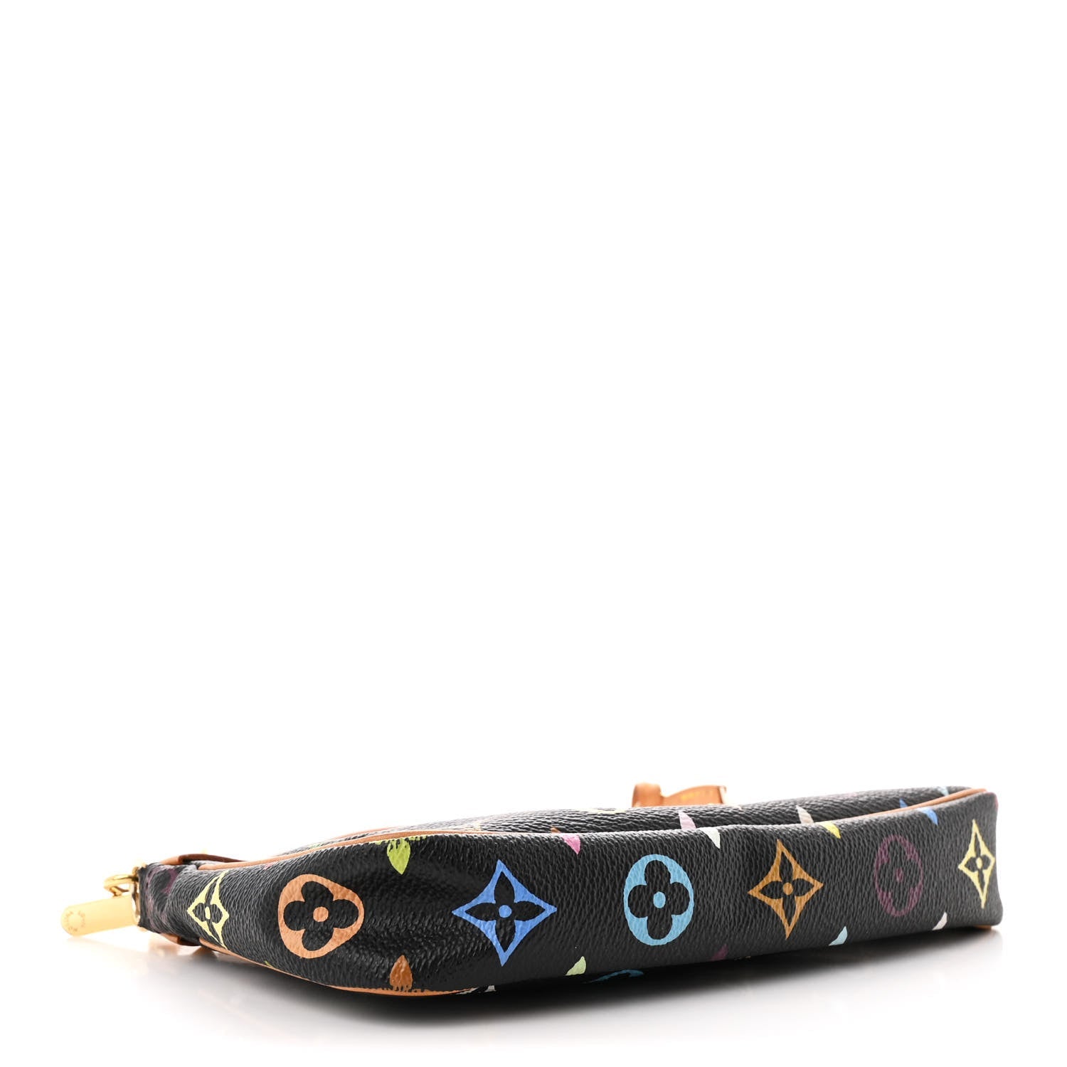 Monogram Multicolor Pochette Accessories Black