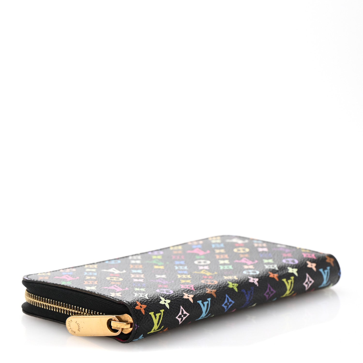 Monogram Multicolor Zippy Wallet Black Grenade