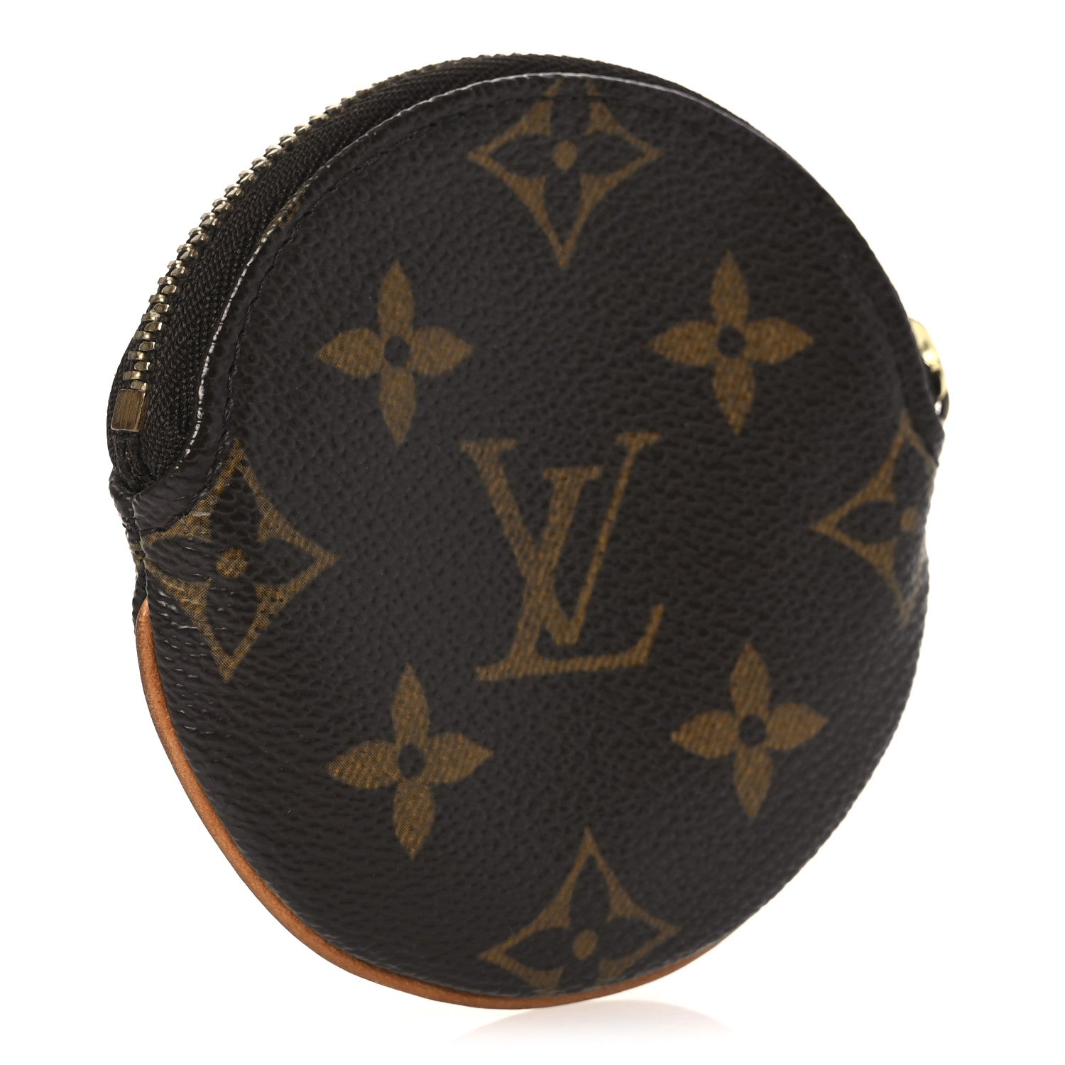 Monogram Round Coin Purse