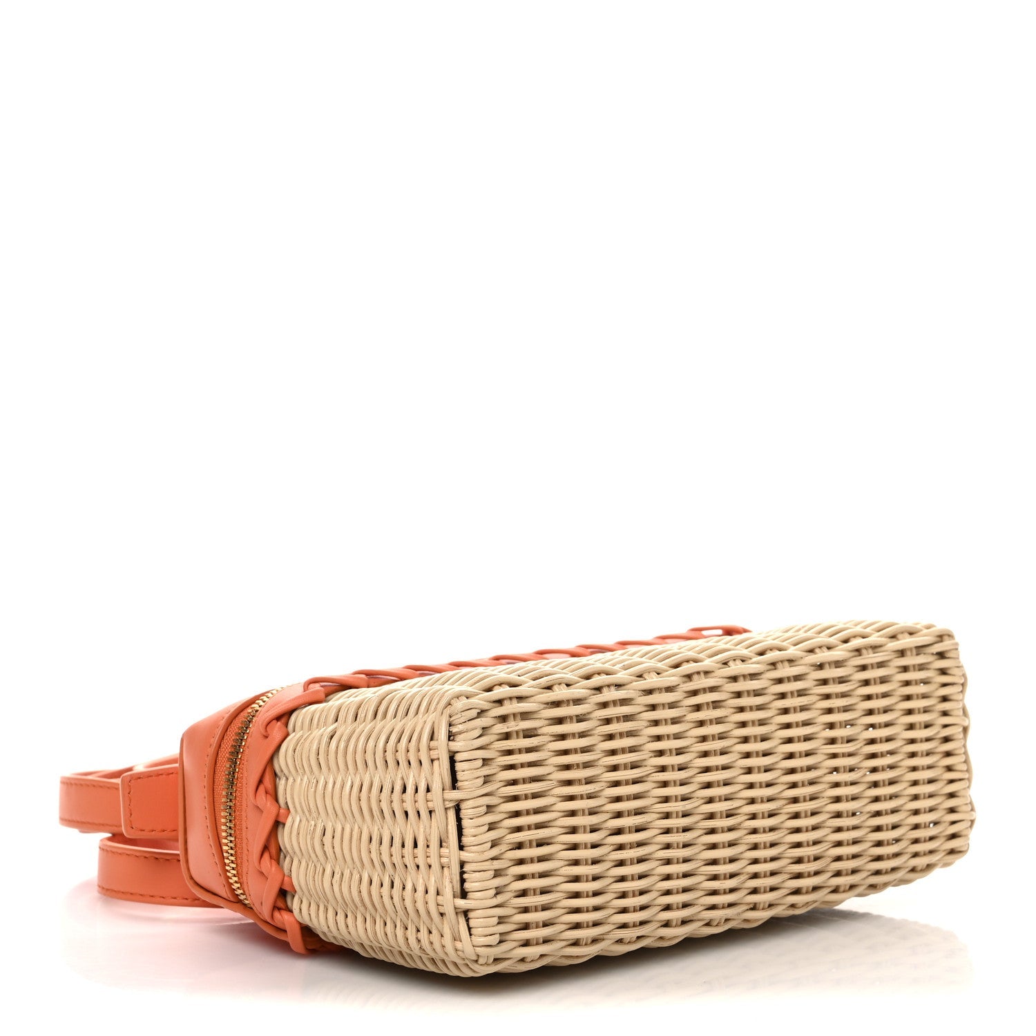 Wicker Calfskin L19 Extra Pocket Pouch Sun Kissed