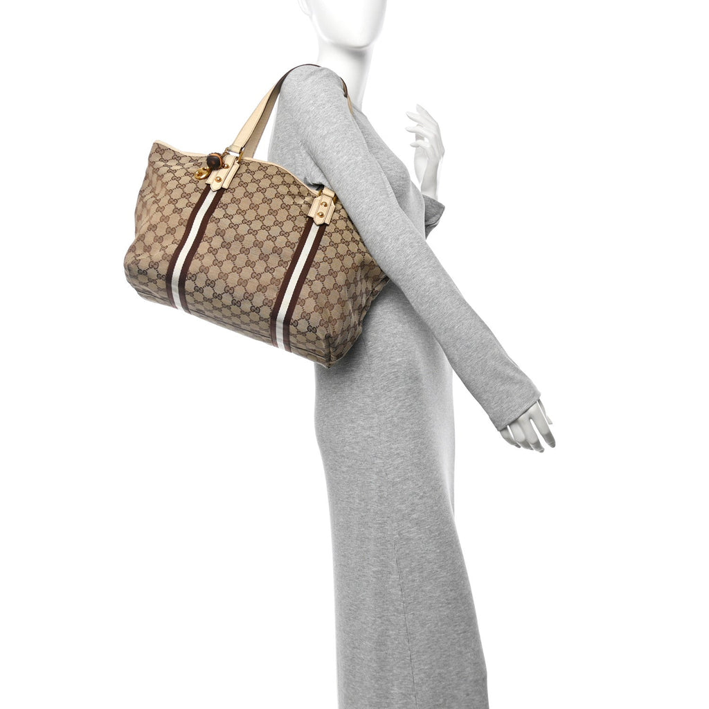 Monogram Large Jolicoeur Tote White