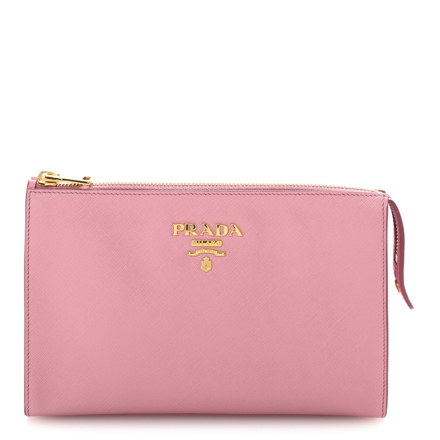 Saffiano Pouch Wristlet Petalo
