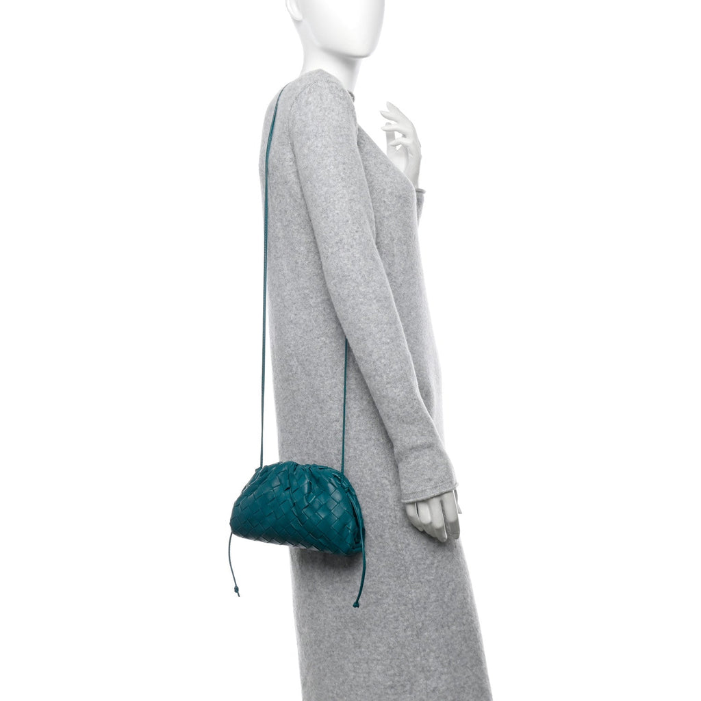 Nappa Intrecciato The Mini Pouch Mallard