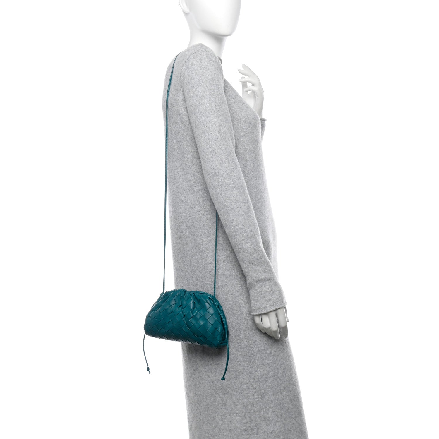 Nappa Intrecciato The Mini Pouch Mallard