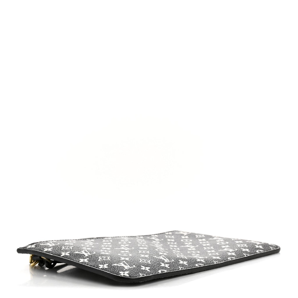 Monogram Giant Jungle Neverfull MM GM Pochette Black