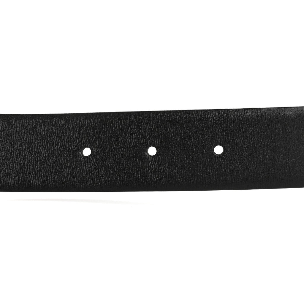 Calfskin CC Reversible Belt 80 32 Black Burgundy