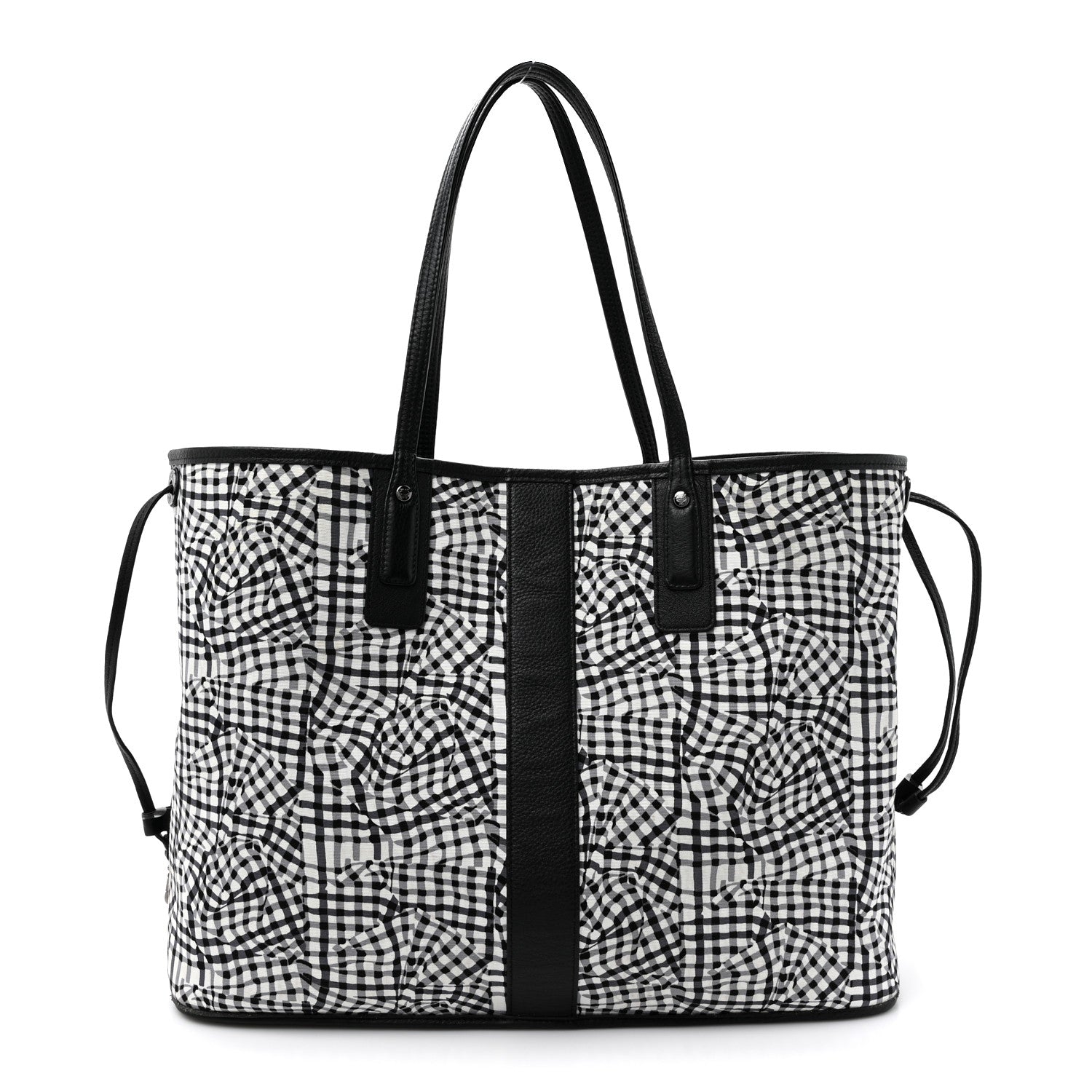Visetos Large Liz Reversible Shopper Tote Black
