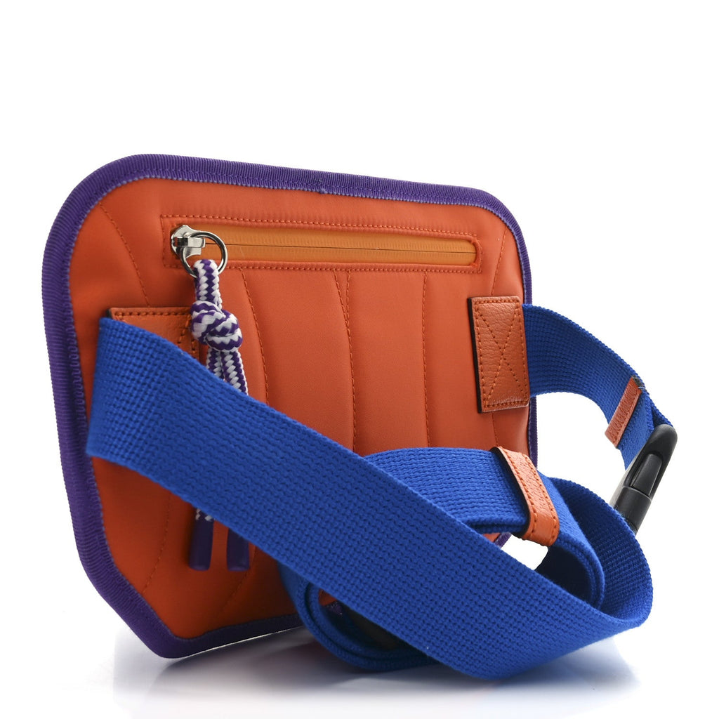 Jersey GG Monogram All Over Sporty Belt Bag Grey White Multicolor
