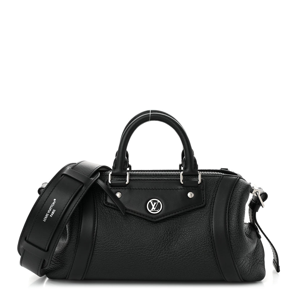Pixel Lambskin LV Biker PM Black