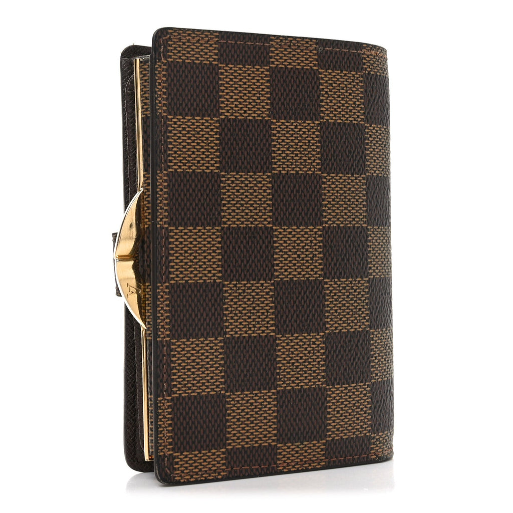 Damier Ebene French Purse Wallet