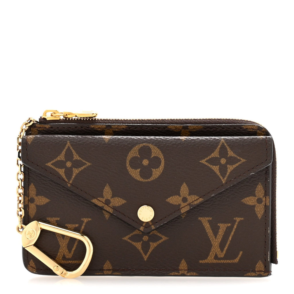 Monogram Recto Verso  Holder Black