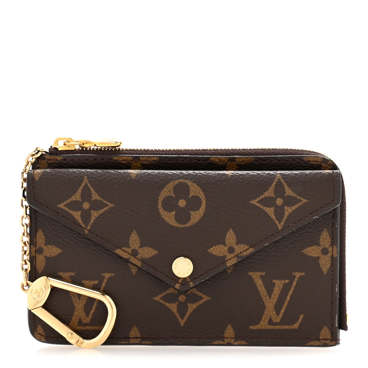 Monogram Recto Verso  Holder Black