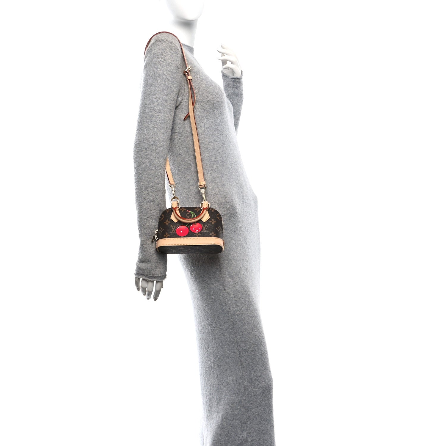 LV X TM Monogram Cerises Nano Alma