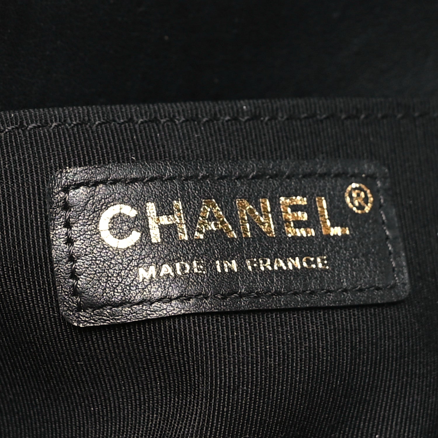 Lambskin Chevron Quilted Medium Boy Flap Black