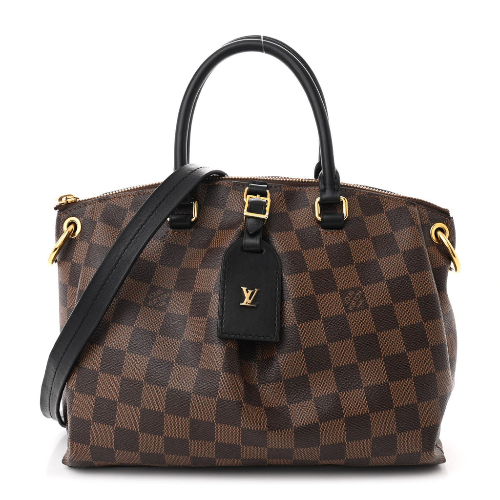 Damier Ebene Odeon Tote PM Black